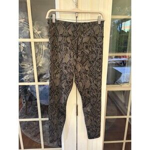 I.N.C. Concepts Gray and Black Pull-On Skinny Leggings-L